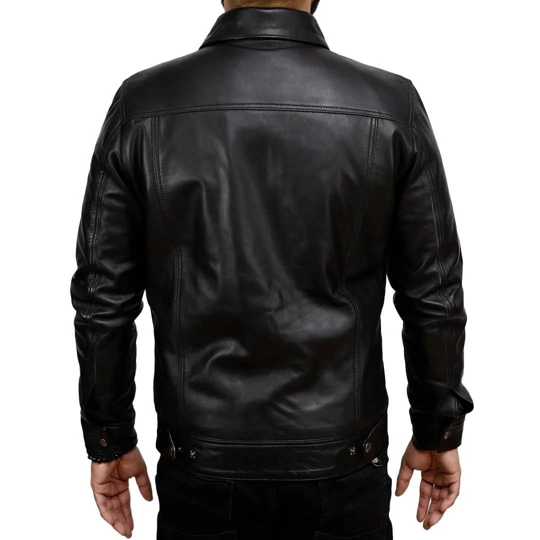 Mens Black Trucker Jacket Best Deals