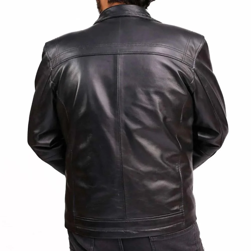 Mens Lambskin Leather Jacket Online