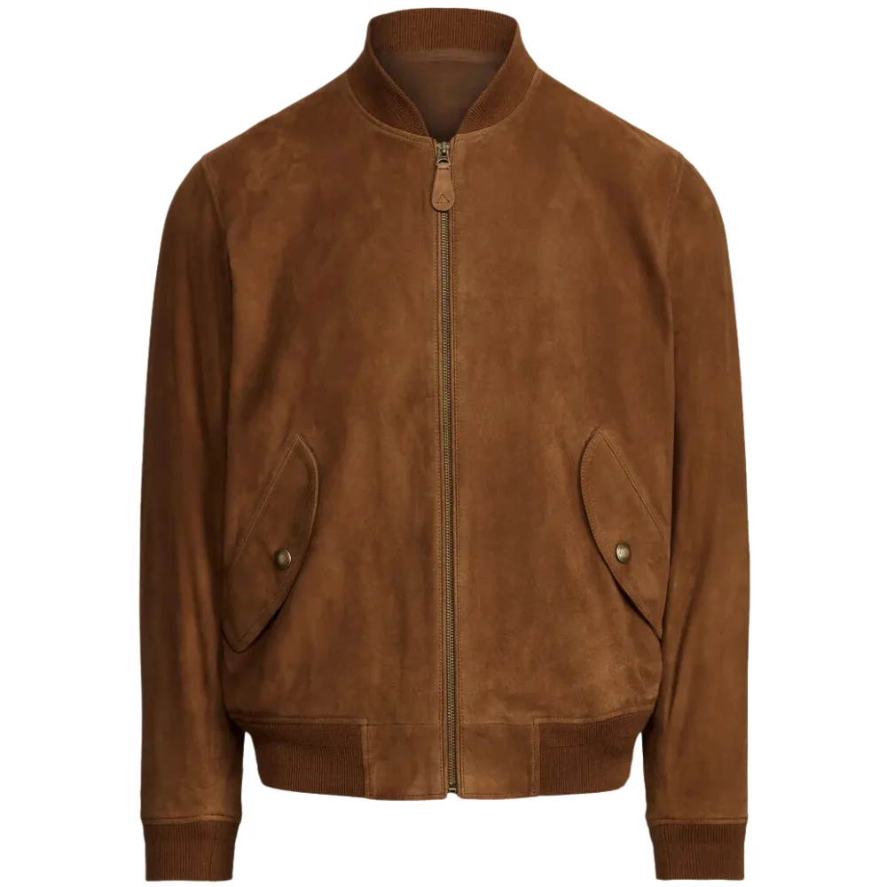 Brown Suede Jacket Mens