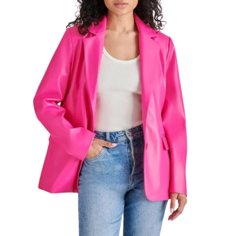 Womens Hot Pink Blazer