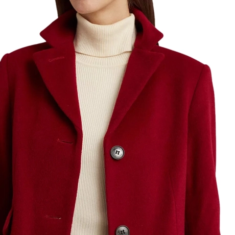 Red Wool Coat