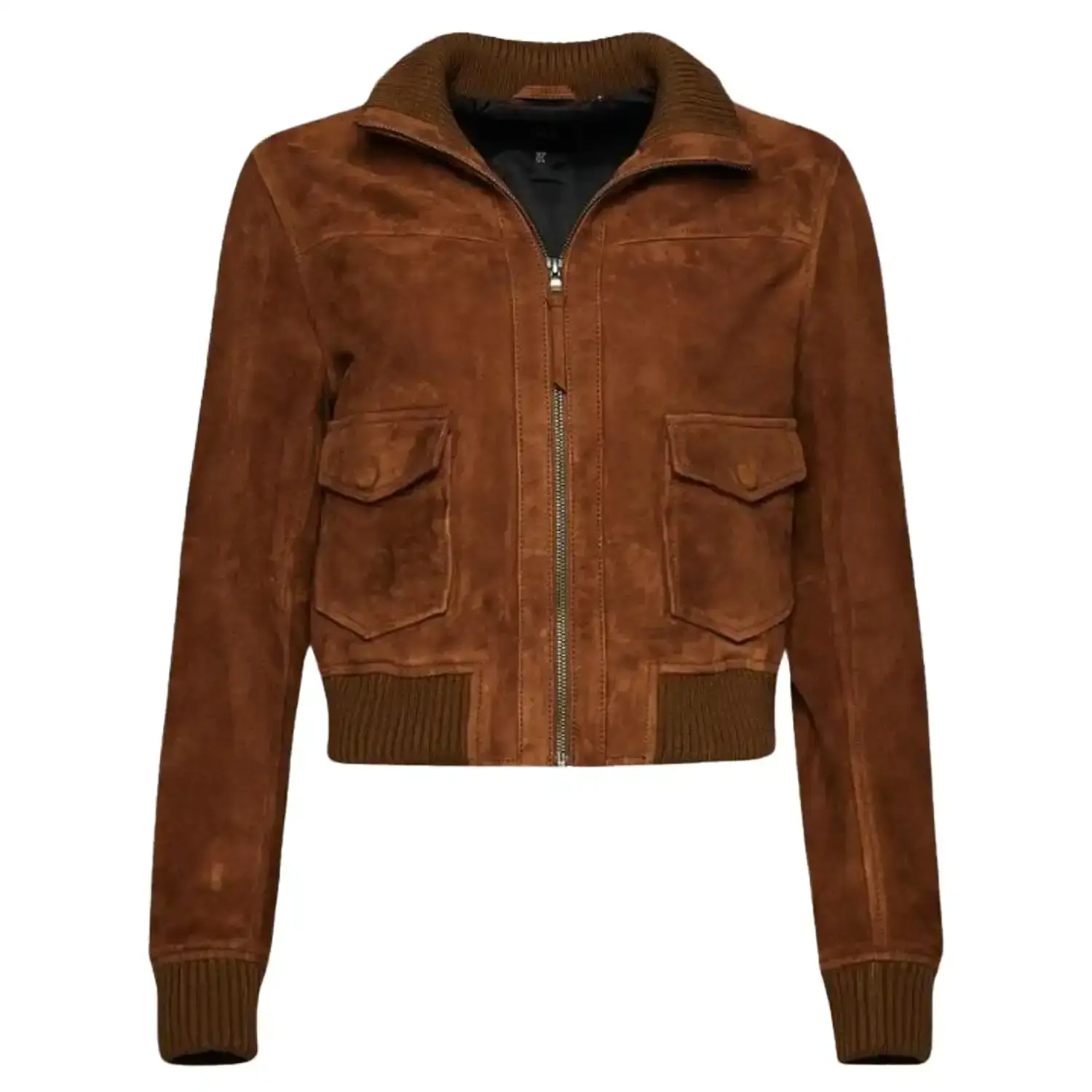 womens-suede-bomber