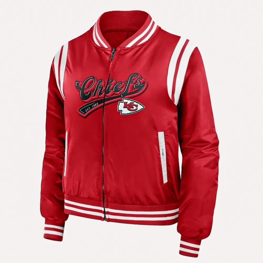 Taylor Swift Kansas City 60 Chiefs Red Jacket