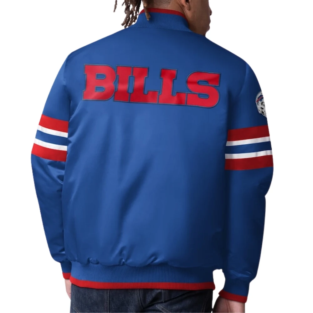 Buffalo Bills Royal Scout I Full Snap Starter Jacket