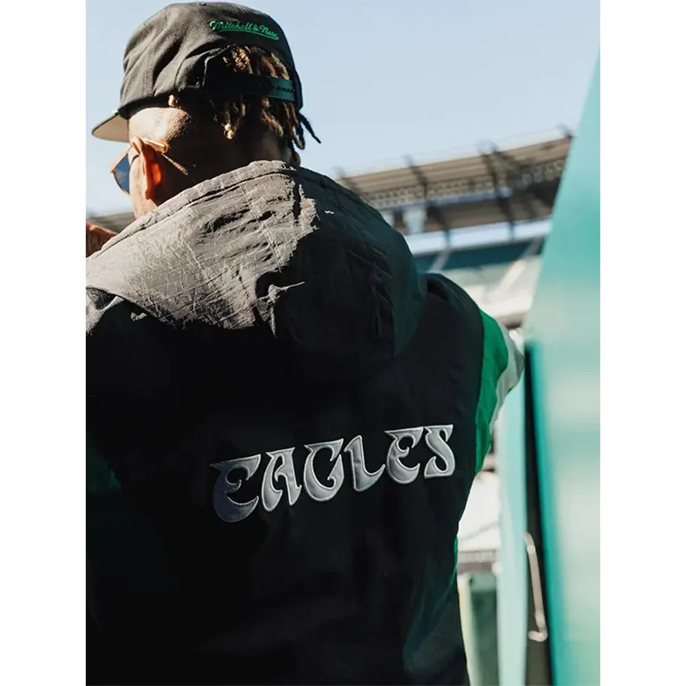 Eagles-Green-Starter-Jacket