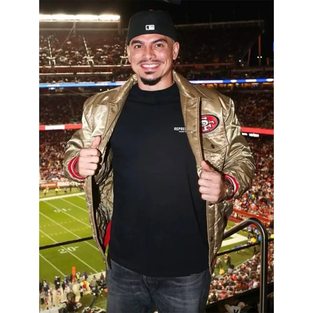 willy-adames-49ers-gold-satin-jacket